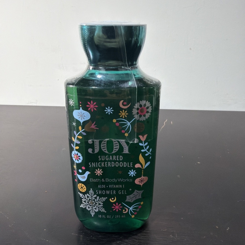 BATH & BODY WORKS JOY SUGARED SNICKERDOODLE SHOWER GEL 10 oz NEW